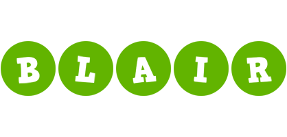 Blair games logo