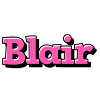 Blair girlish logo