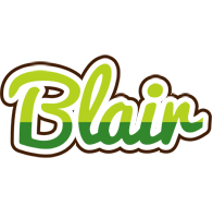 Blair golfing logo