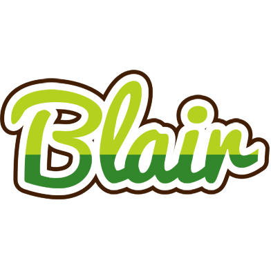 Blair golfing logo