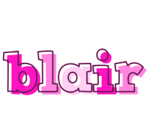 Blair hello logo