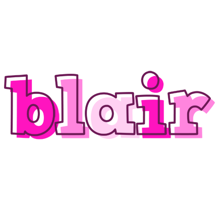 Blair hello logo