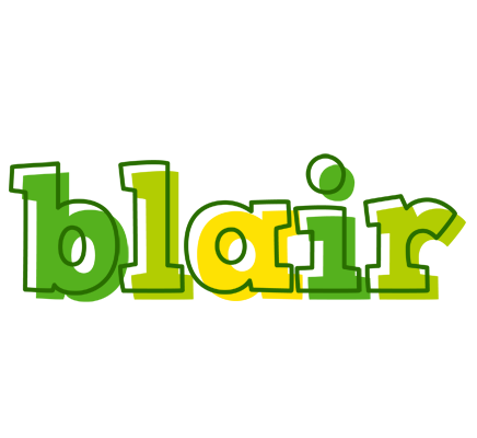 Blair juice logo