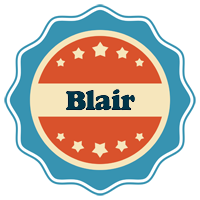 Blair labels logo