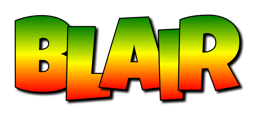 Blair mango logo