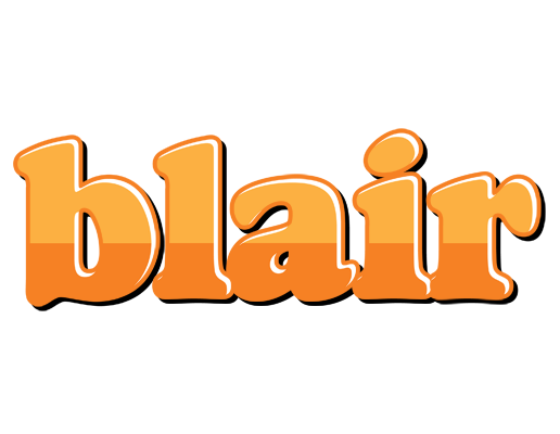 Blair orange logo