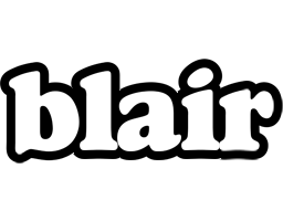 Blair panda logo