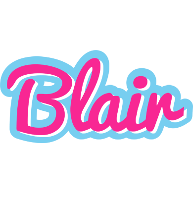Blair popstar logo