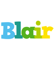 Blair rainbows logo