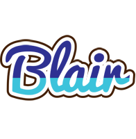Blair raining logo