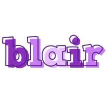 Blair sensual logo
