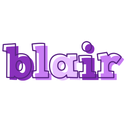 Blair sensual logo