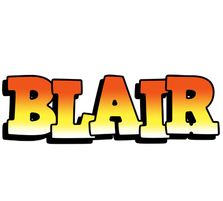 Blair sunset logo