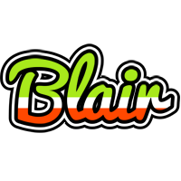 Blair superfun logo