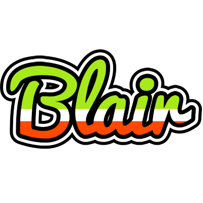 Blair superfun logo