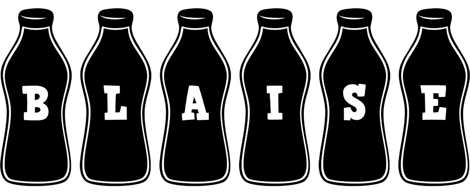 Blaise bottle logo
