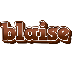 Blaise brownie logo