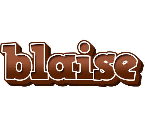 Blaise brownie logo