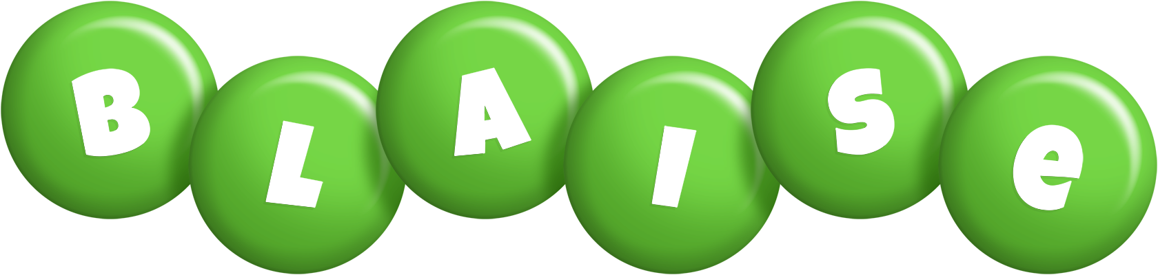 Blaise candy-green logo