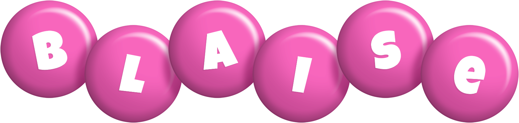 Blaise candy-pink logo