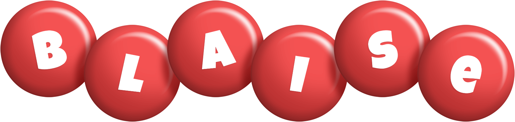 Blaise candy-red logo