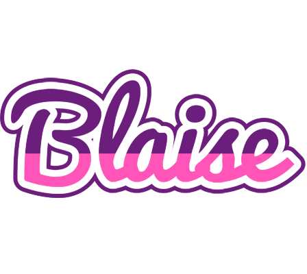 Blaise cheerful logo
