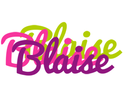 Blaise flowers logo