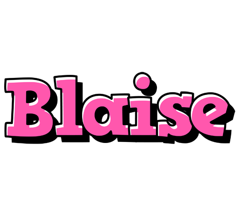 Blaise girlish logo