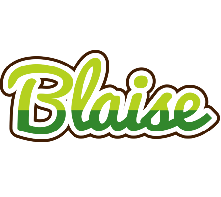 Blaise golfing logo