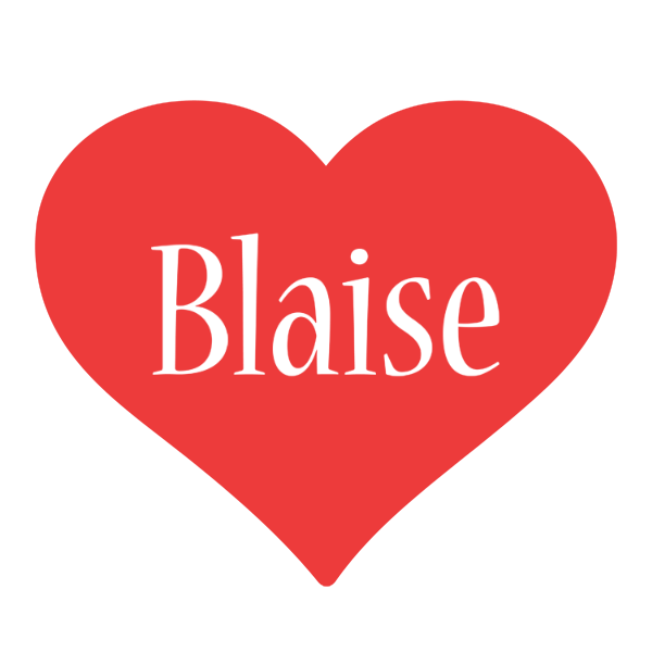 Blaise love logo