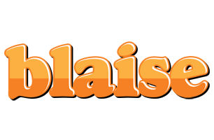 Blaise orange logo