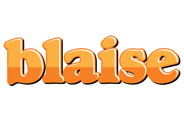 Blaise orange logo
