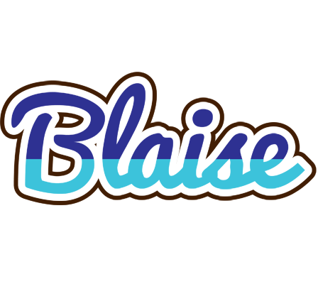 Blaise raining logo