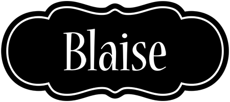 Blaise welcome logo