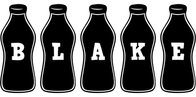 Blake bottle logo