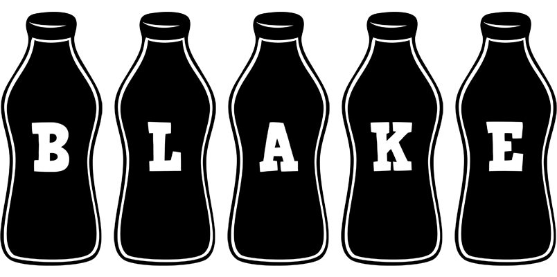 Blake bottle logo