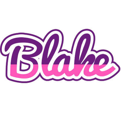 Blake cheerful logo