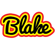Blake flaming logo