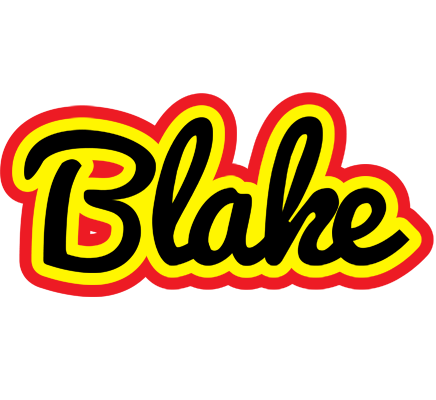 Blake flaming logo