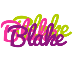 Blake flowers logo