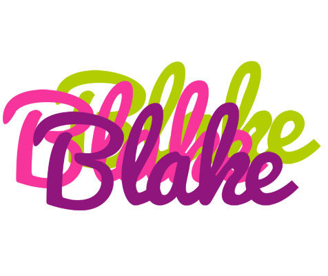 Blake flowers logo