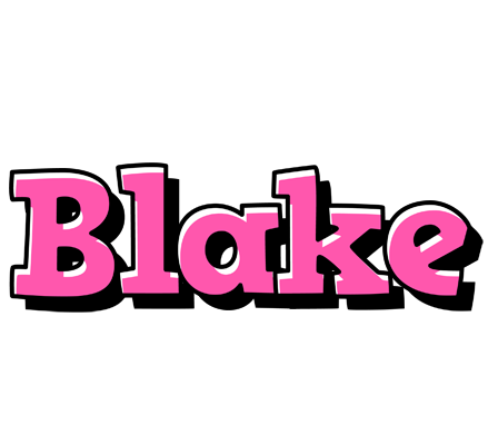 Blake girlish logo