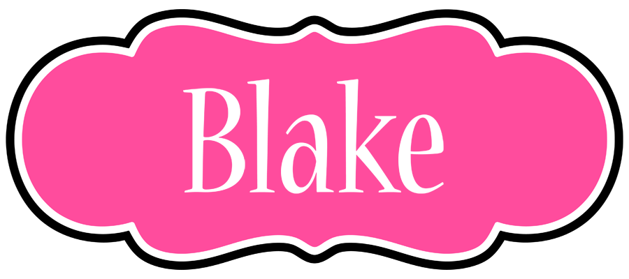 Blake invitation logo
