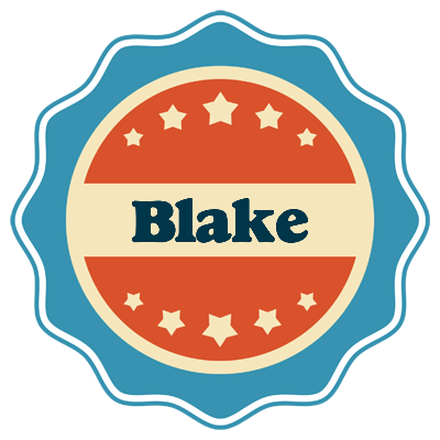 Blake labels logo