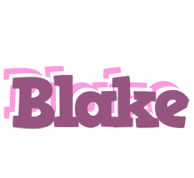Blake relaxing logo