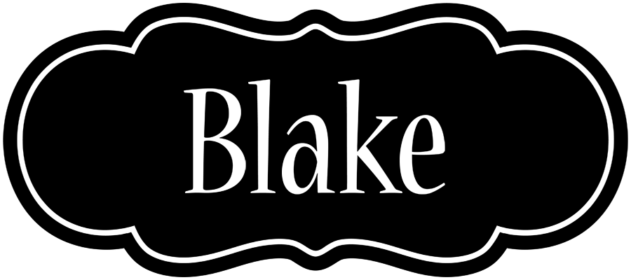 Blake welcome logo
