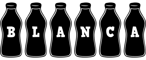 Blanca bottle logo