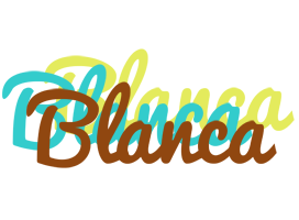 Blanca cupcake logo