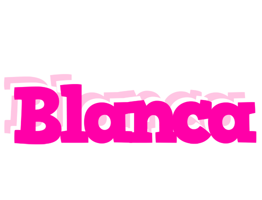 Blanca dancing logo