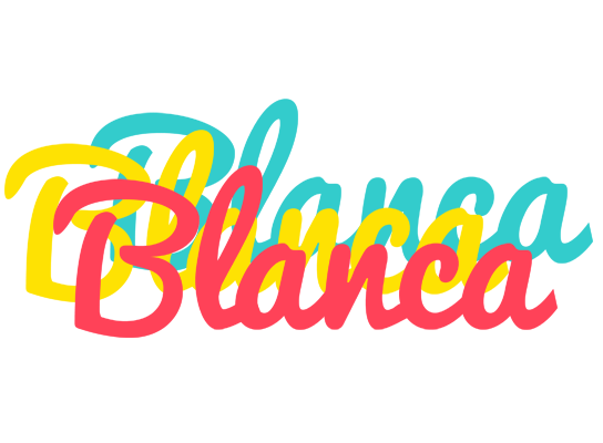 Blanca disco logo